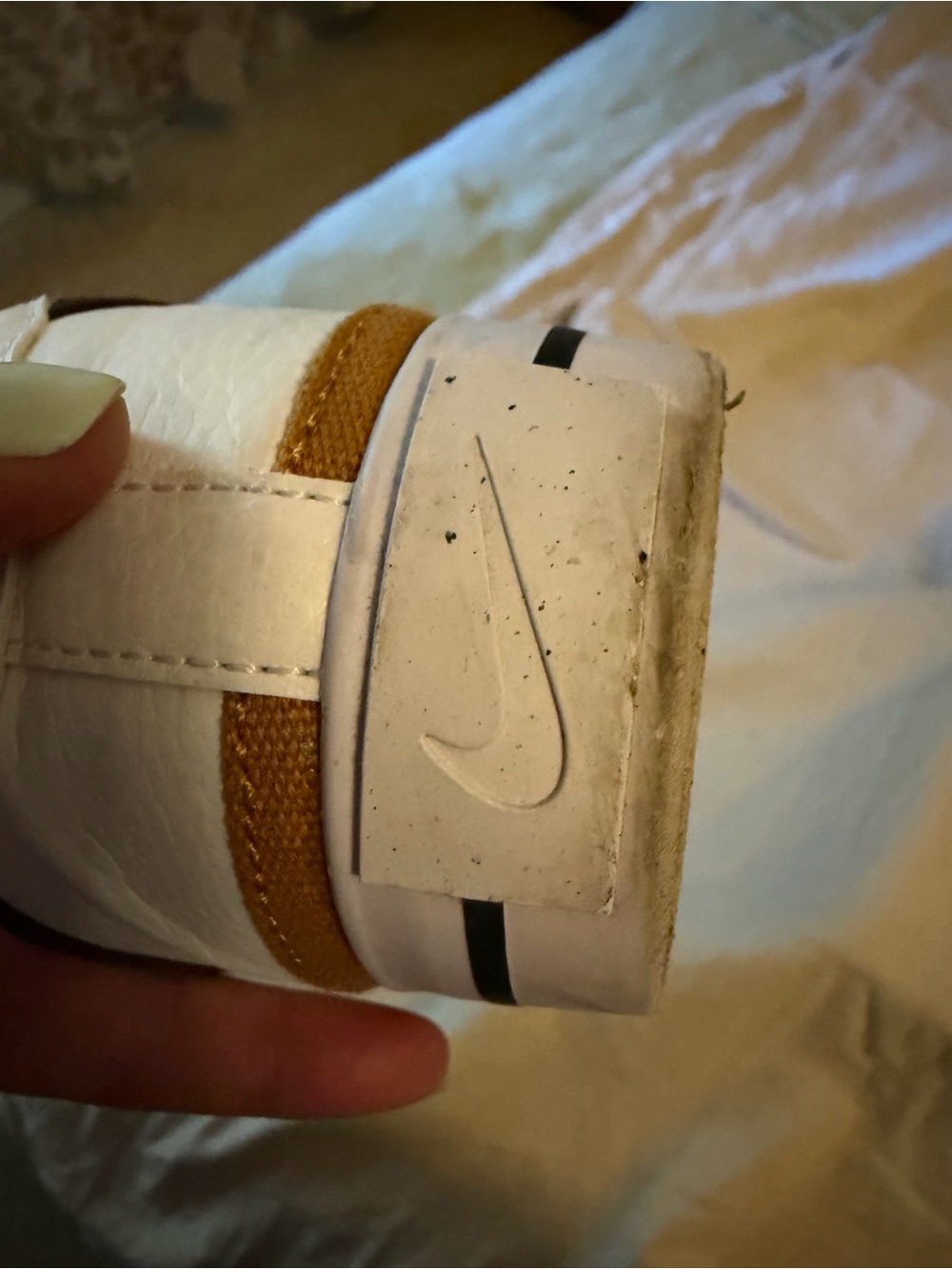 Nike Court Legacy Next Nature White Desert Ochre Sneakers Women’s 11 - Picture 8 of 10